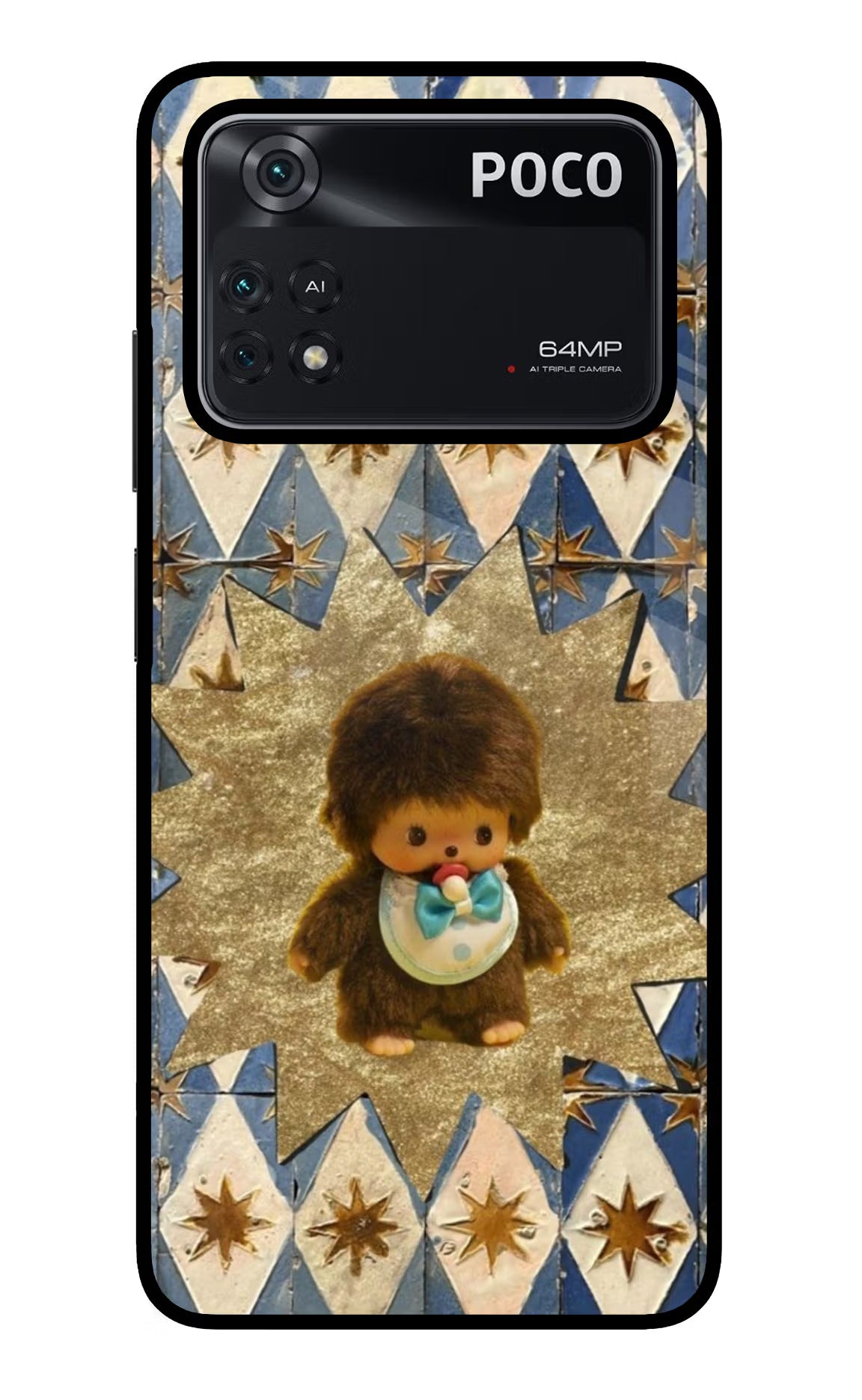 Woodooo Poco M4 Pro 4G Glass Case