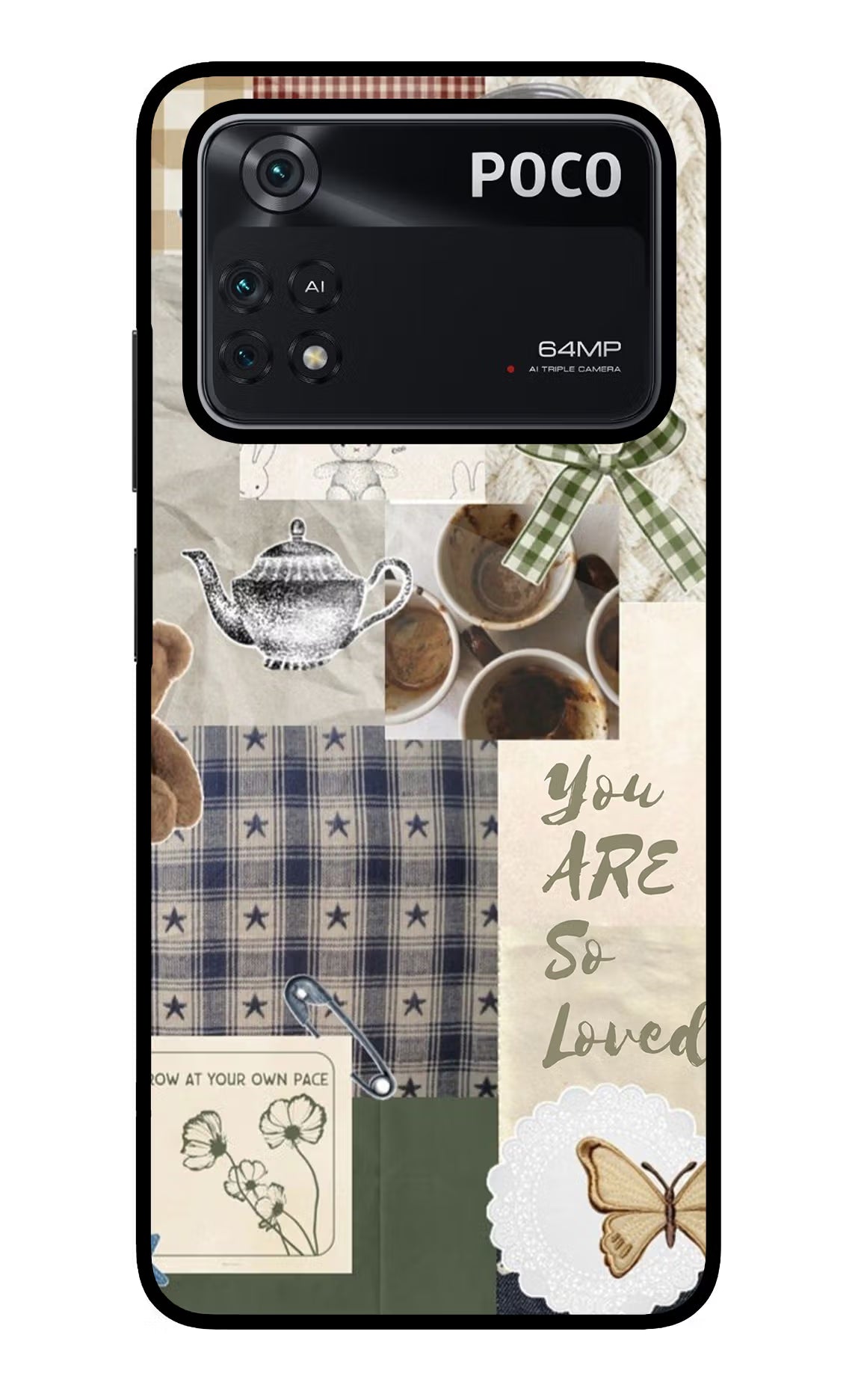 Cookie Poco M4 Pro 4G Glass Case