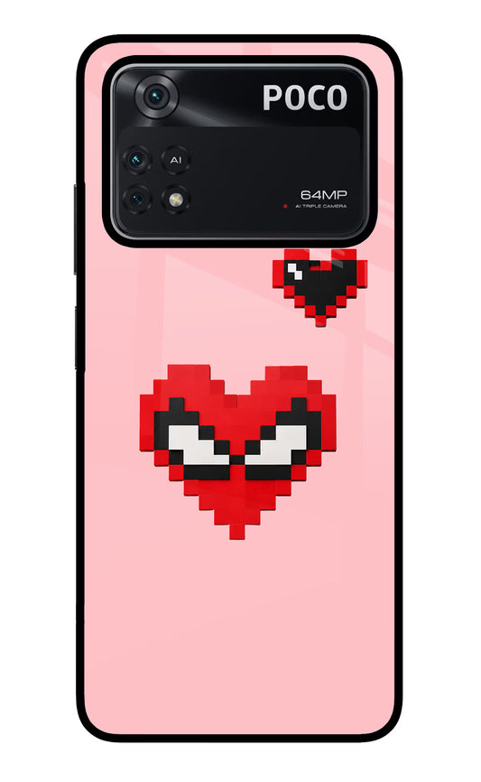 Gwen Heart Poco M4 Pro 4G Glass Case