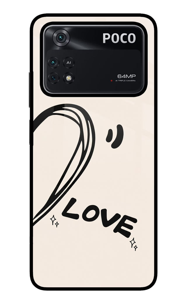 Soul Line Poco M4 Pro 4G Glass Case