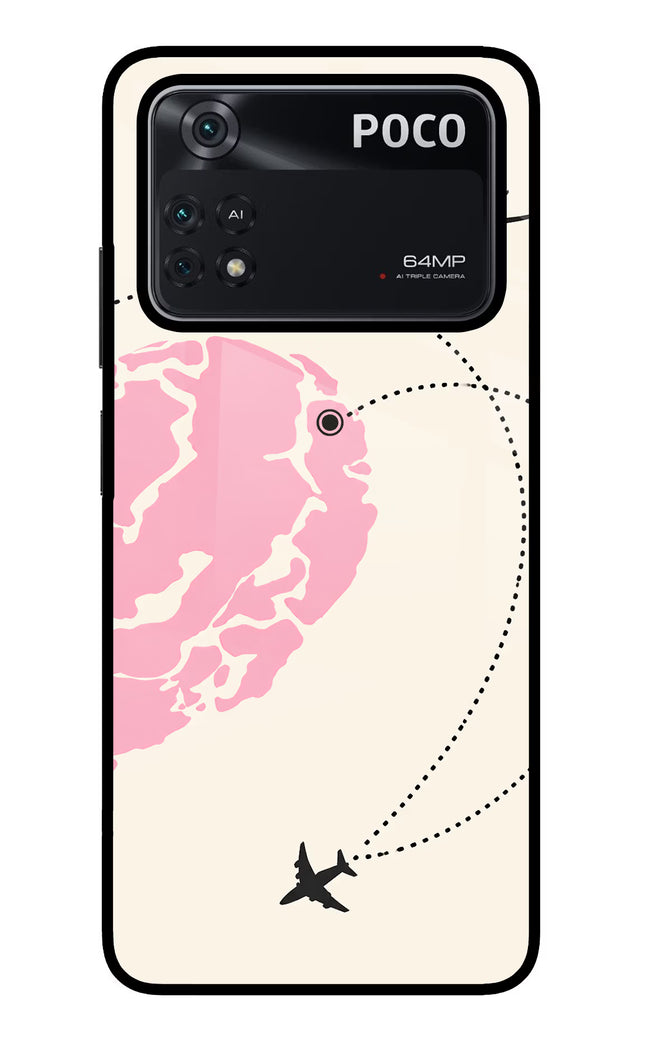 Miss Orbit Poco M4 Pro 4G Glass Case