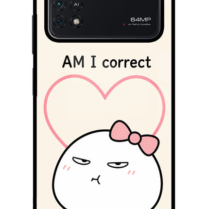 Always Right Poco M4 Pro 4G Glass Case
