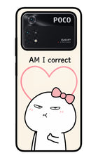Always Right Poco M4 Pro 4G Glass Case