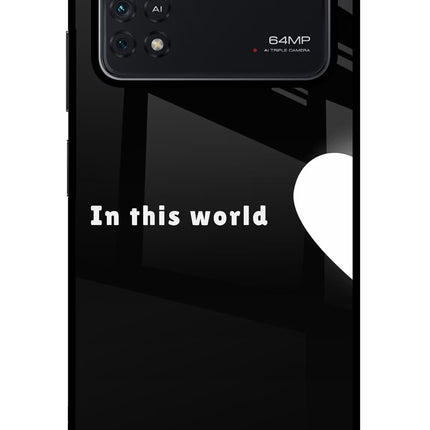 This World Poco M4 Pro 4G Glass Case