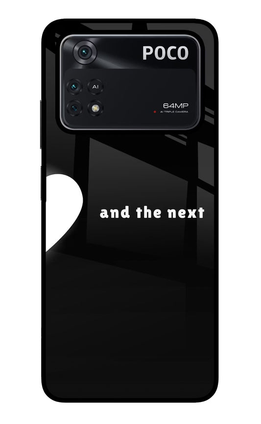 Next World Poco M4 Pro 4G Glass Case