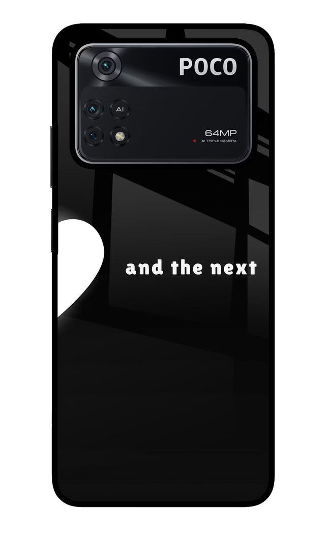 Next World Poco M4 Pro 4G Glass Case
