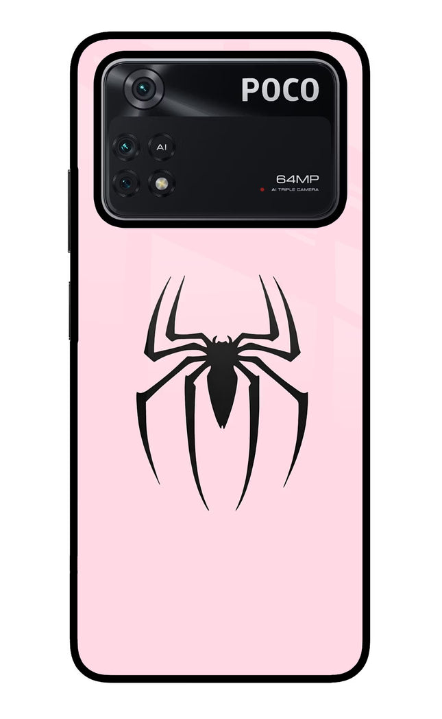 Peter Symbol Poco M4 Pro 4G Glass Case