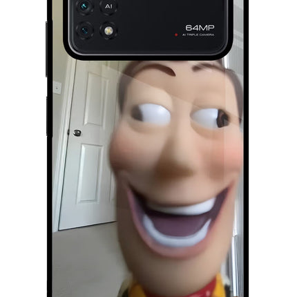 Side Eye Woody Poco M4 Pro 4G Glass Case