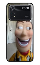 Side Eye Woody Poco M4 Pro 4G Glass Case