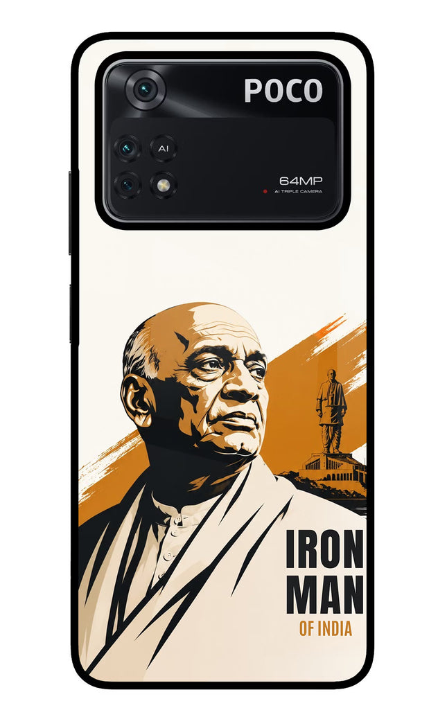 Chandrashekhar Azad Fearless Poco M4 Pro 4G Glass Case