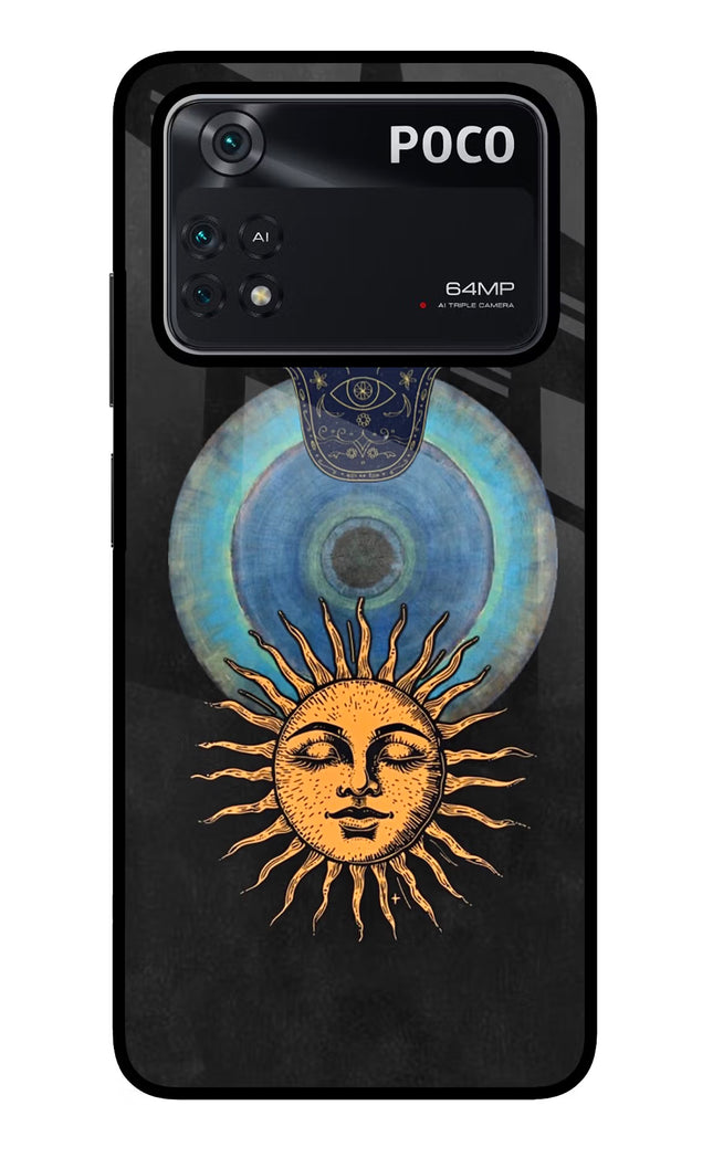 Divine Sun Poco M4 Pro 4G Glass Case