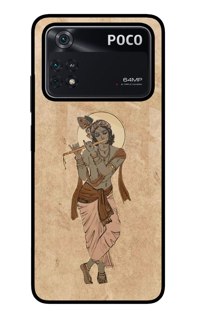 Krishna Poco M4 Pro 4G Glass Case