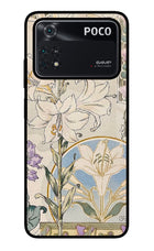 White Lily Poco M4 Pro 4G Glass Case
