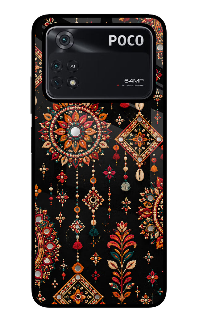 Boho Noir Poco M4 Pro 4G Glass Case