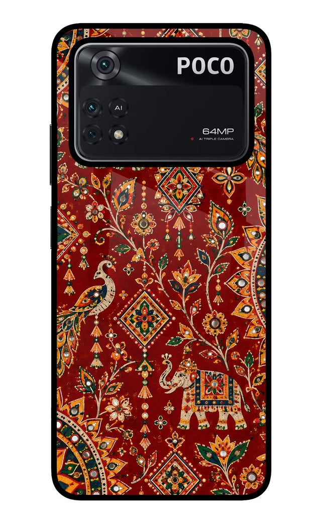 Laal Riwaaz Poco M4 Pro 4G Glass Case
