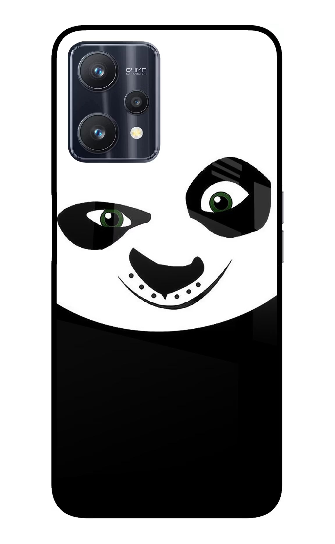 Panda Realme 9 Pro 5G Glass Case Back Cover by Casekaro