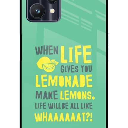 Quote Realme 9 Pro 5G Glass Case