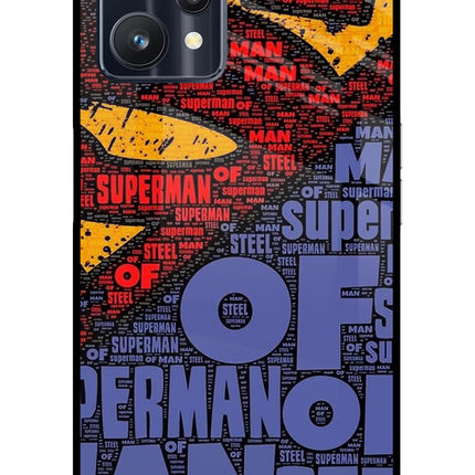 Superman Realme 9 Pro 5G Glass Case