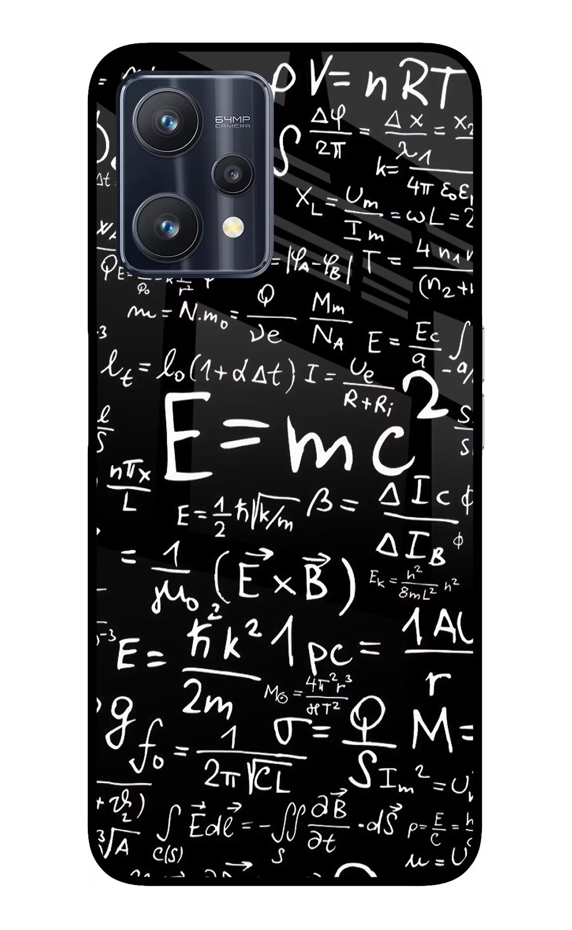 Physics Formula Realme 9 Pro 5G Glass Case Back Cover by Casekaro