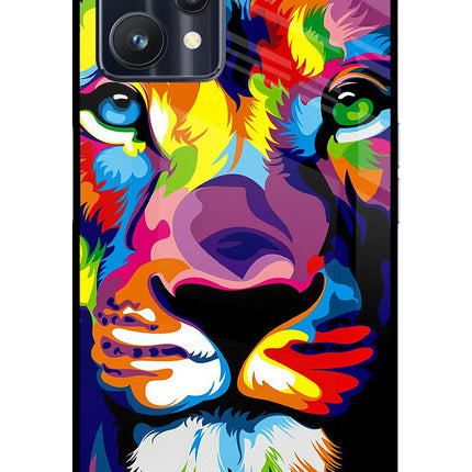 Lion Realme 9 Pro 5G Glass Case