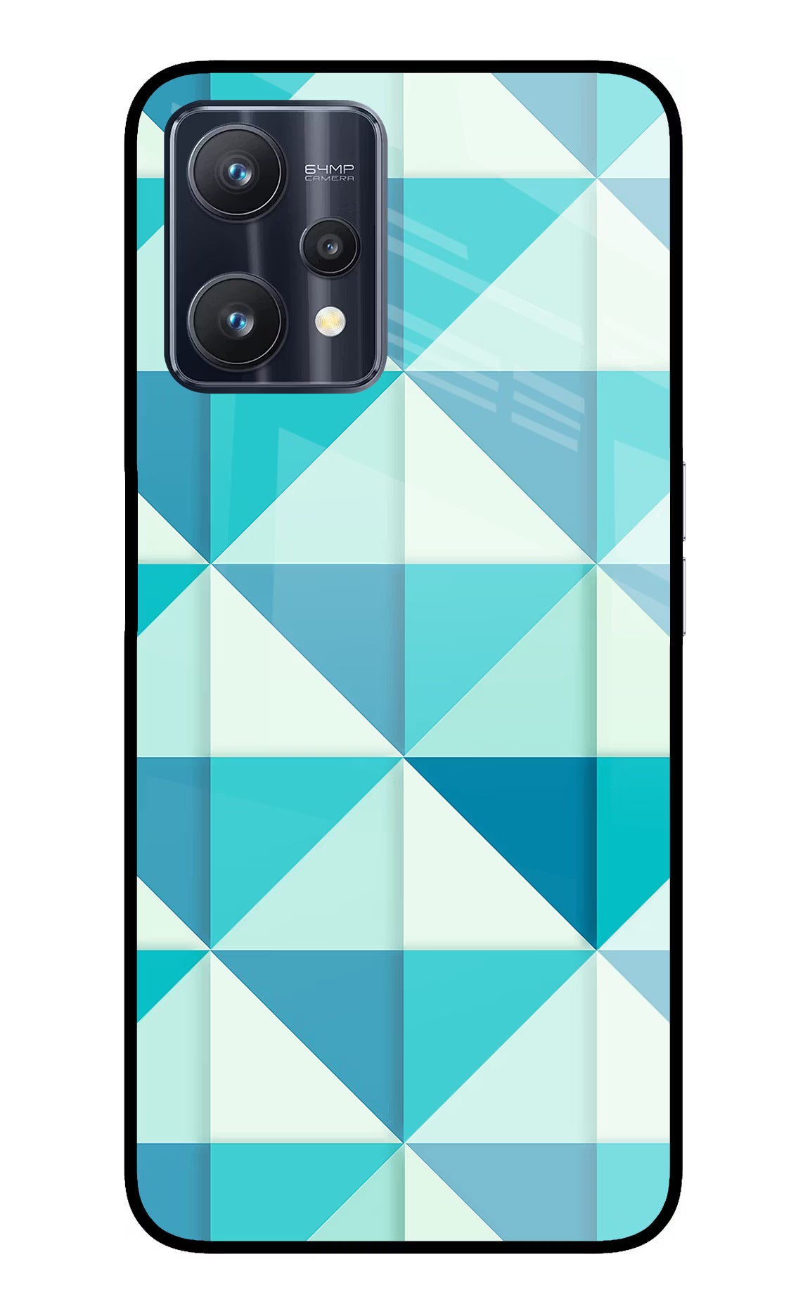 Abstract Realme 9 Pro 5G Glass Case Back Cover by Casekaro