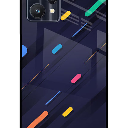 Abstract Design Realme 9 Pro 5G Glass Case