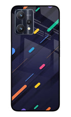 Abstract Design Realme 9 Pro 5G Glass Case