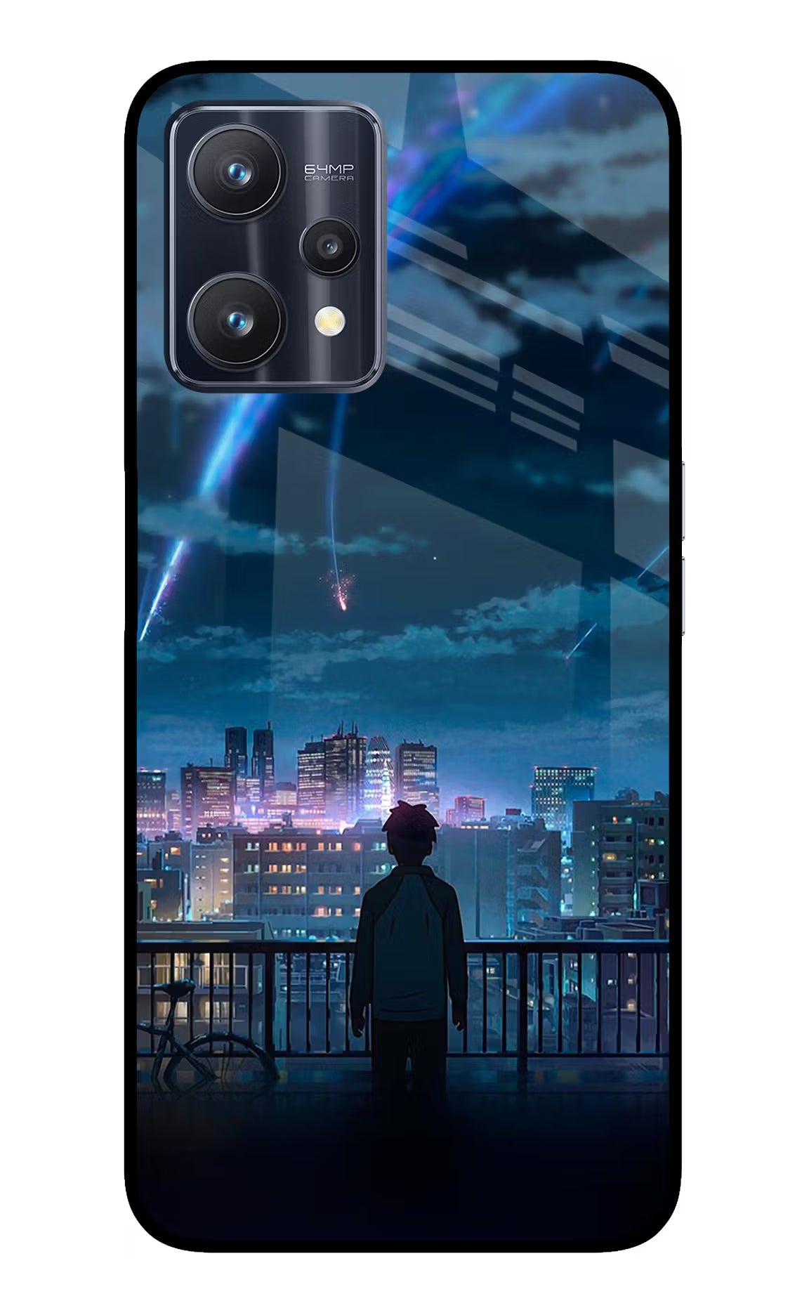 Anime Realme 9 Pro 5G Glass Case Back Cover by Casekaro
