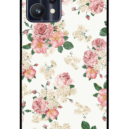 Flowers Realme 9 Pro 5G Glass Case