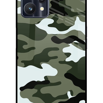 Camouflage Realme 9 Pro 5G Glass Case
