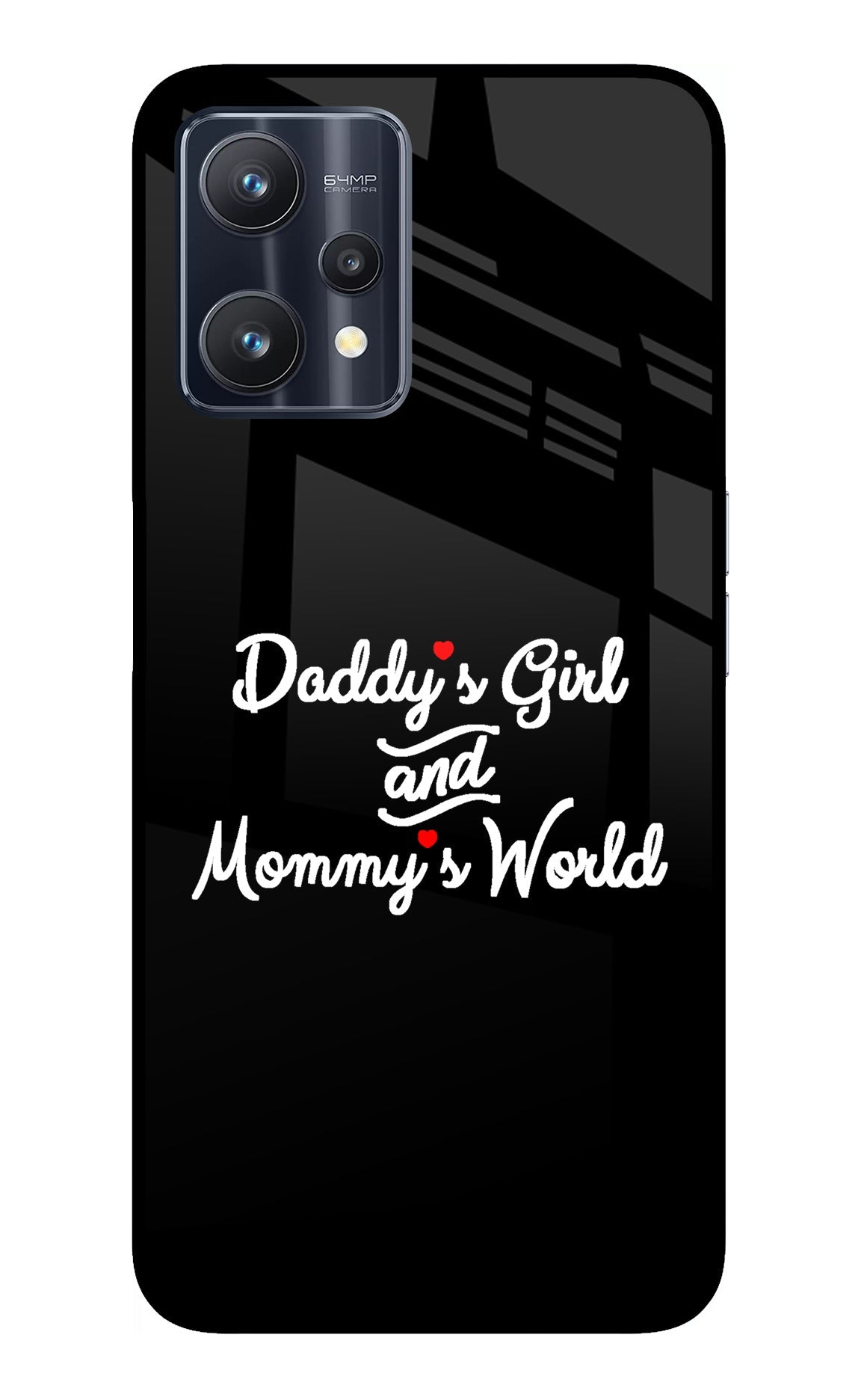 Daddy's Girl and Mommy's World Realme 9 Pro 5G Glass Case