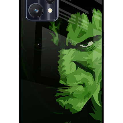 HULK Realme 9 Pro 5G Glass Case Back Cover by Casekaro