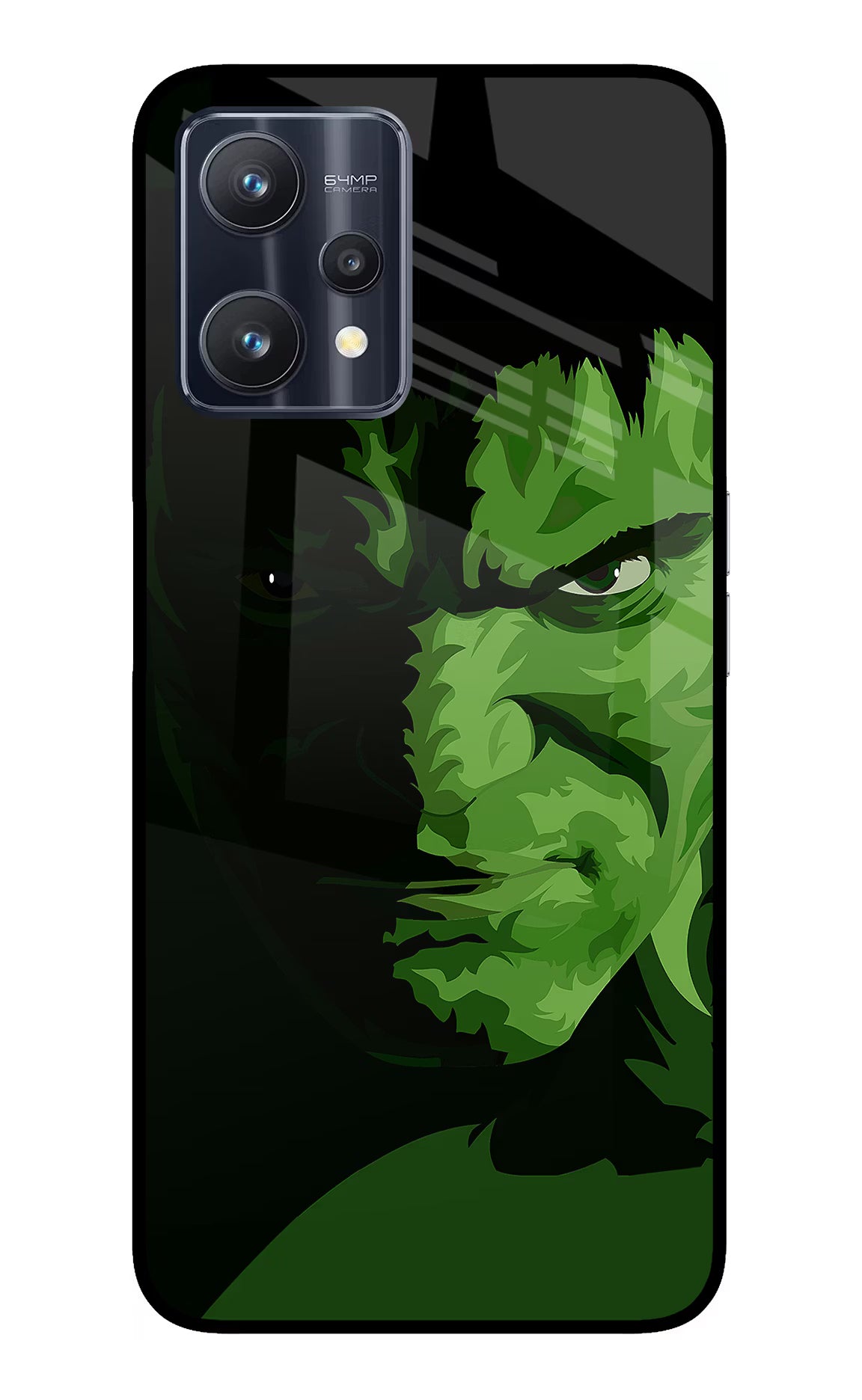 HULK Realme 9 Pro 5G Glass Case Back Cover by Casekaro