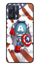 Captain America Realme 9 Pro 5G Glass Case
