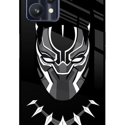Black Panther Realme 9 Pro 5G Glass Case