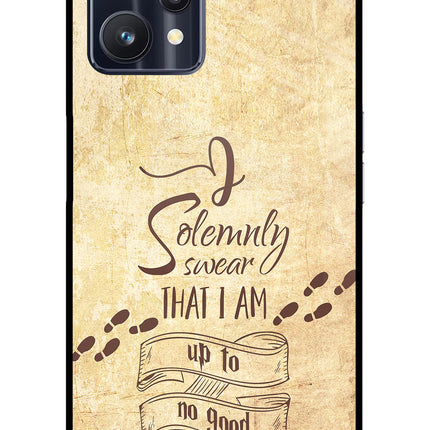 I Solemnly swear that i up to no good Realme 9 Pro 5G Glass Case