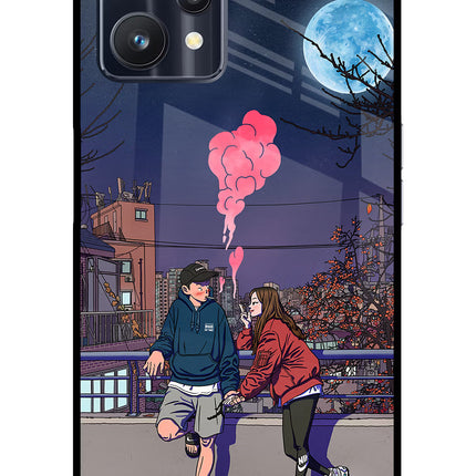 Chilling Couple Realme 9 Pro 5G Glass Case