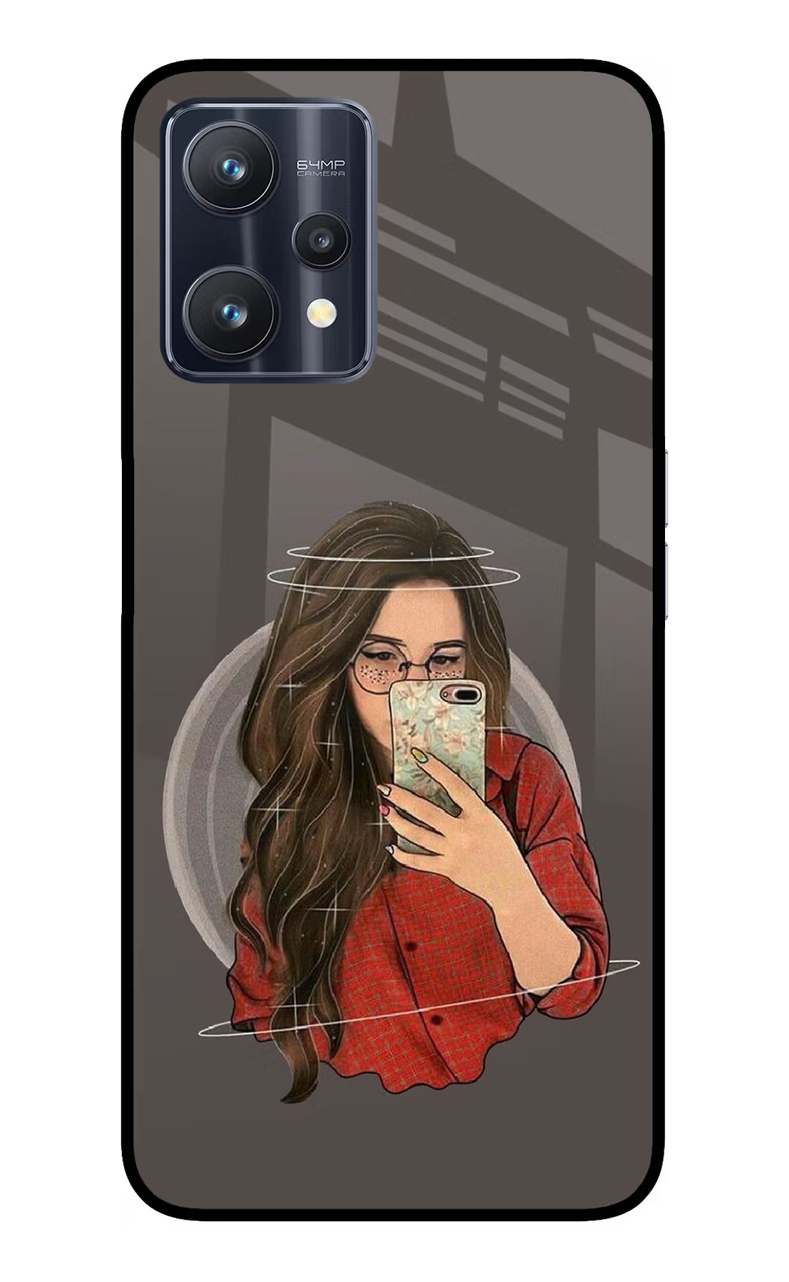 Selfie Queen Realme 9 Pro 5G Glass Case Back Cover by Casekaro