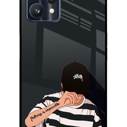Aesthetic Boy Realme 9 Pro 5G Glass Case
