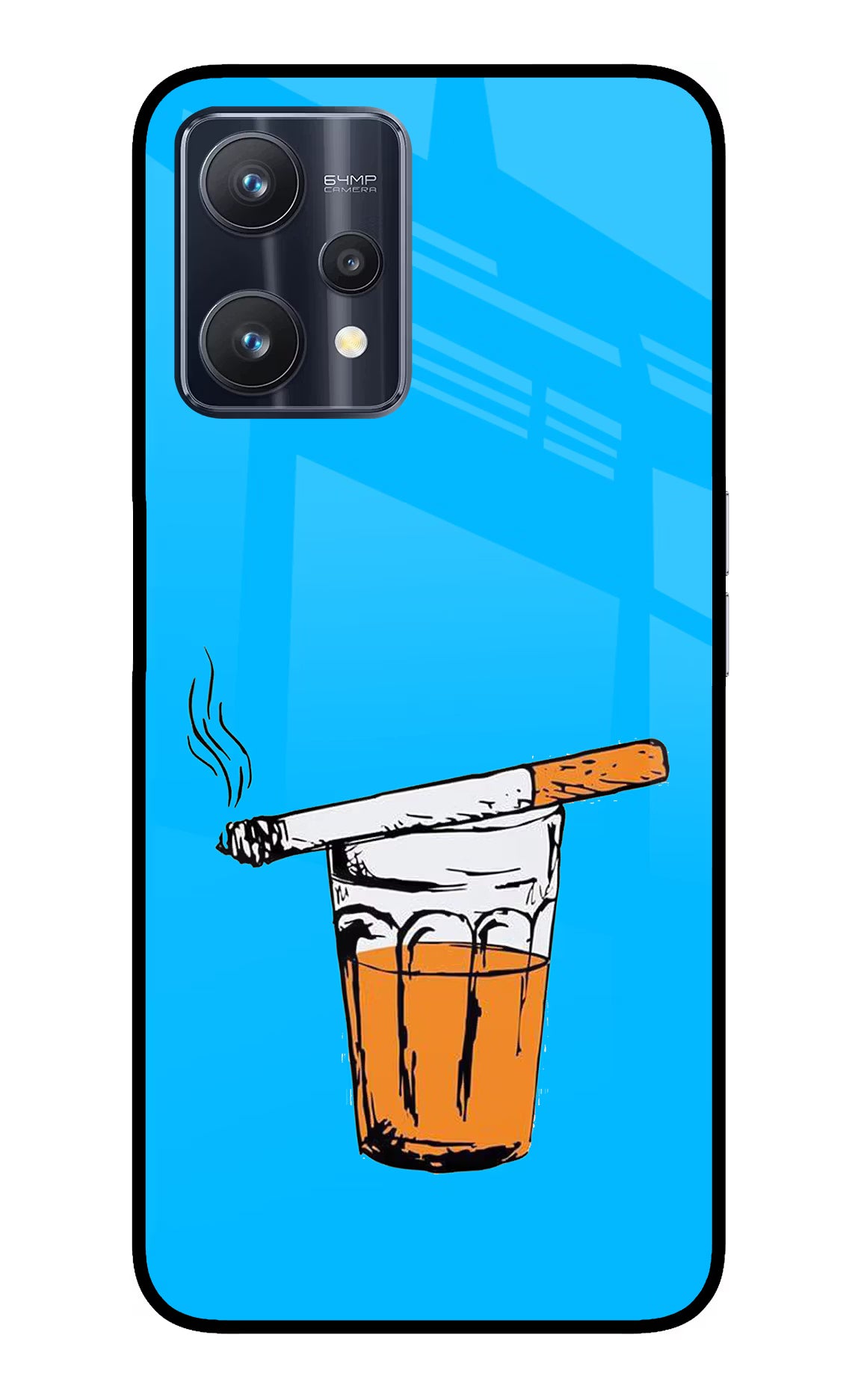 Chai Sutta Realme 9 Pro 5G Glass Case Back Cover by Casekaro