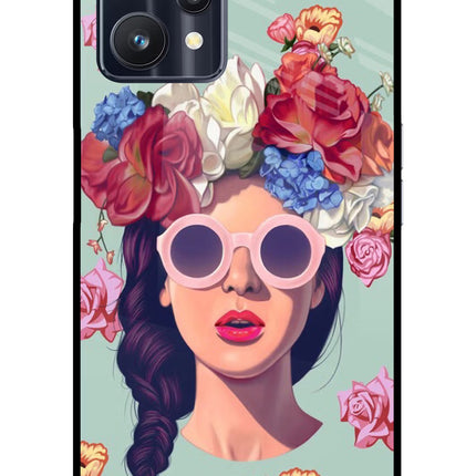 Pretty Girl Realme 9 Pro 5G Glass Case