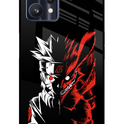 Naruto Two Face Realme 9 Pro 5G Glass Case