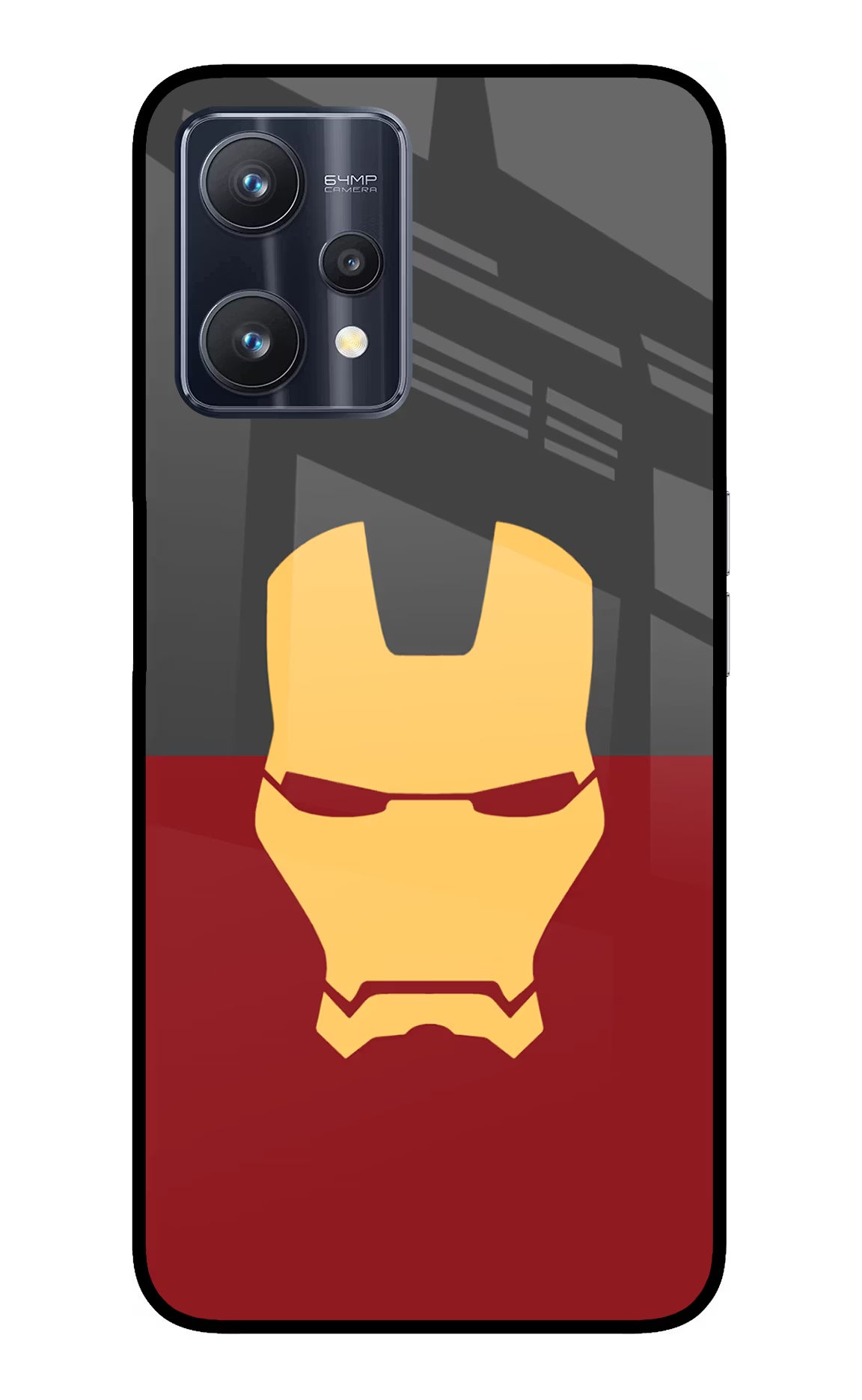 Ironman Realme 9 Pro 5G Glass Case Back Cover by Casekaro