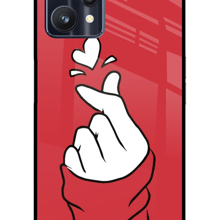 Korean Love Sign Realme 9 Pro 5G Glass Case
