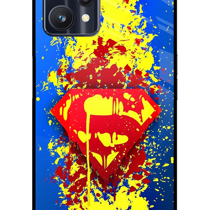 Superman logo Realme 9 Pro 5G Glass Case