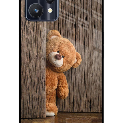 Teddy Wooden Realme 9 Pro 5G Glass Case
