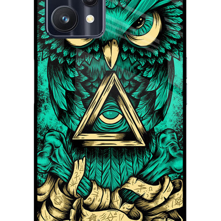 Green Owl Realme 9 Pro 5G Glass Case
