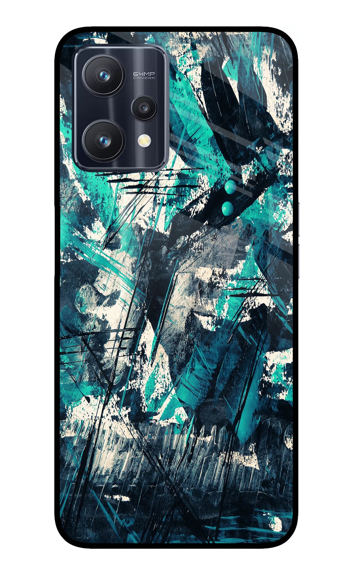 Artwork Realme 9 Pro 5G Glass Case Back Cover by Casekaro