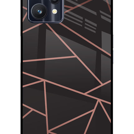 Geometric Pattern Realme 9 Pro 5G Glass Case
