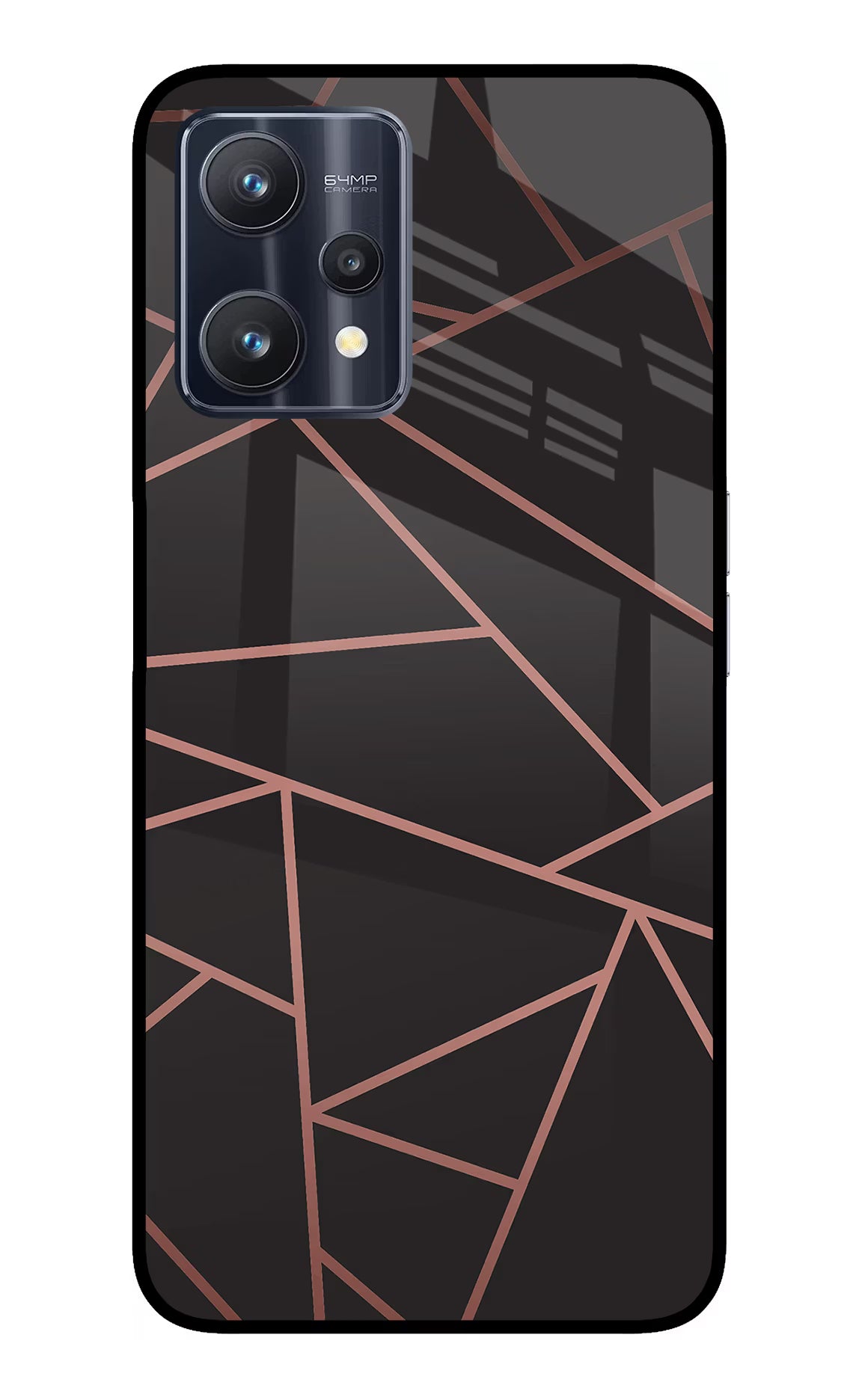Geometric Pattern Realme 9 Pro 5G Glass Case